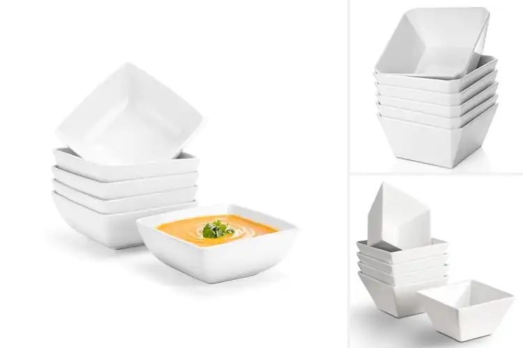 Detailed view of Best Square Bowls: Upgrade Meals with Durable & Stylish Sets