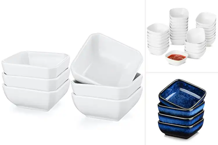 Detailed view of Best Square Sauce Dishes