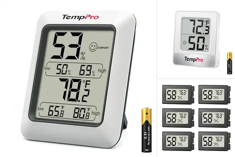 Detailed view of Best Temperature Humidity Gauge