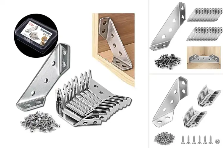 Detailed view of Best Three-Sided Corner Brackets