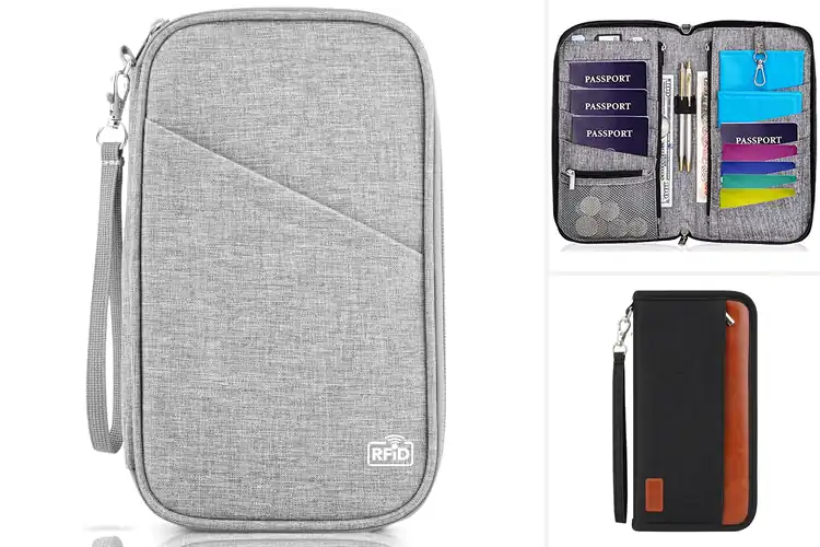 Detailed view of Best Trip Passport Organizers