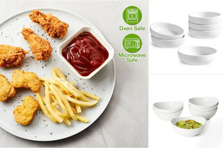 Detailed view of Best White Dipping Bowls: Elevate Style & Dining