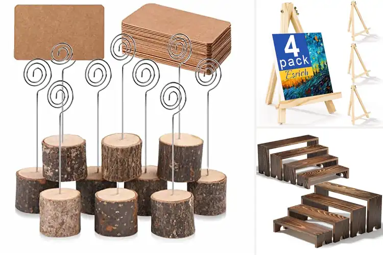 Detailed view of Best Wood Craft Stand